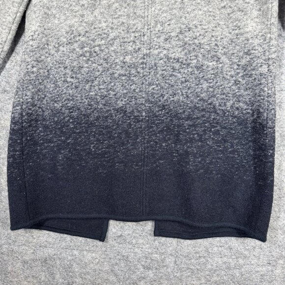 500 Denim Maison Cinqcent Womens Speckled Ombre Wool Cardigan Size 6 - Picture 13 of 15